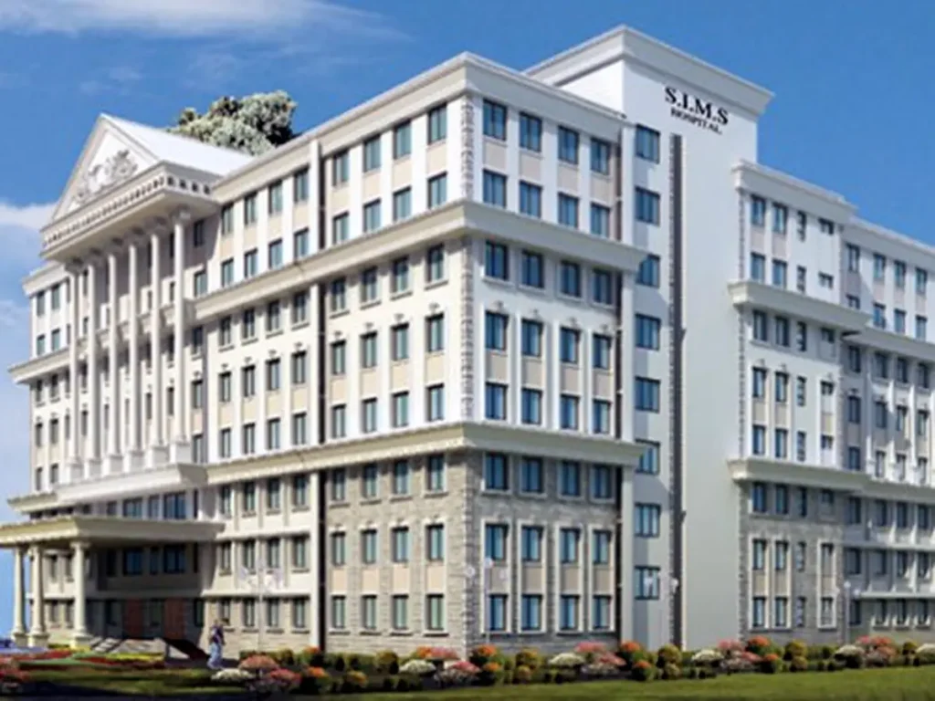Sapthagiri Institute of Medical Sciences campus featuring modern infrastructure