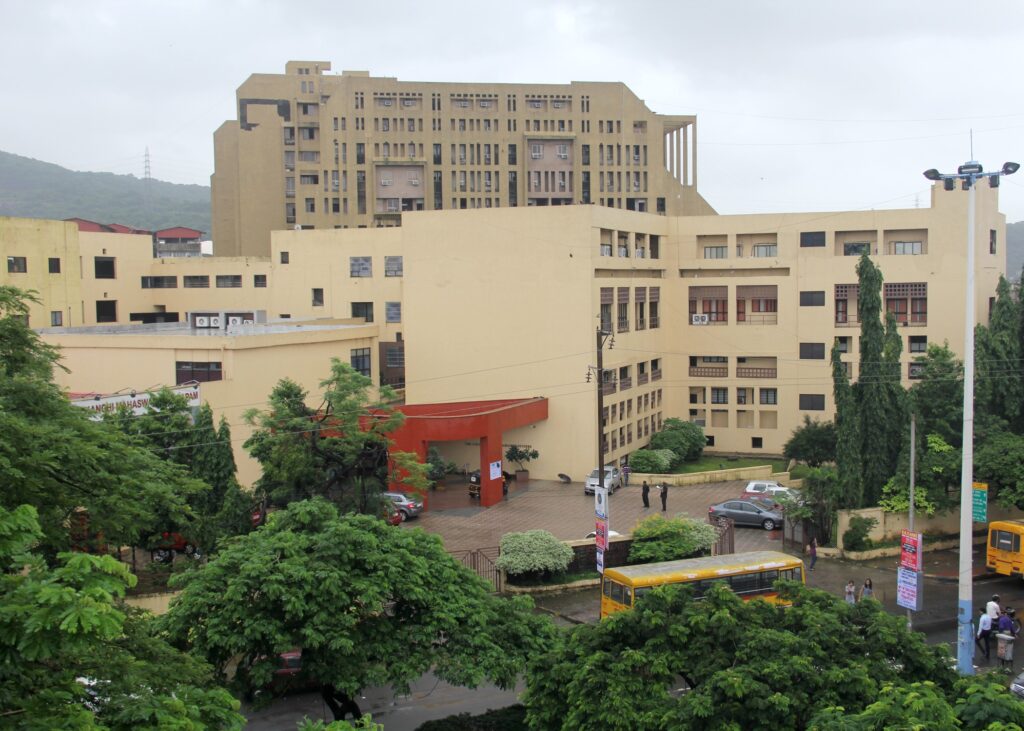 SIES College of Management Studies campus view, located in Navi Mumbai