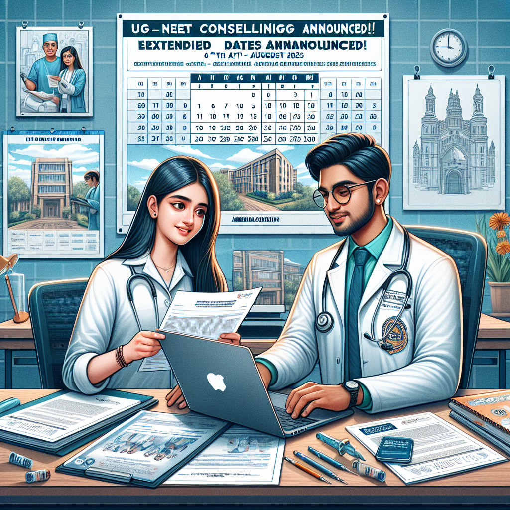 Students preparing for NEET UG counselling 2025 process